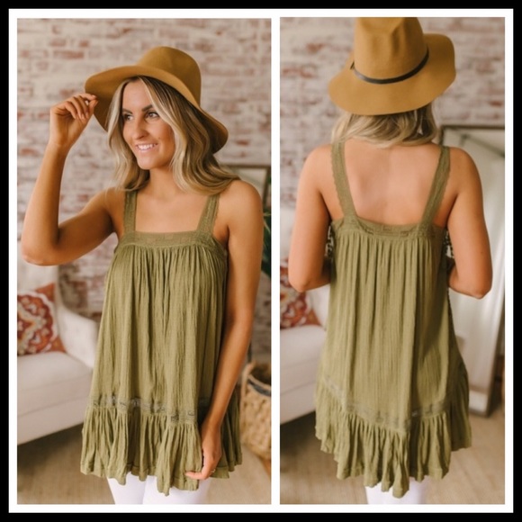 FREE PEOPLE BOHO SLIP DRESS A-LINE MINI A3C - Picture 2 of 8